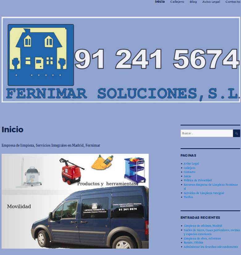 Empresa de limpieza, Servicios Integrales en Madrid