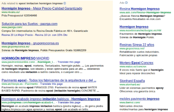 epoxi imitacion hormigon impreso