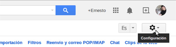 tutorial, historial chat gmail