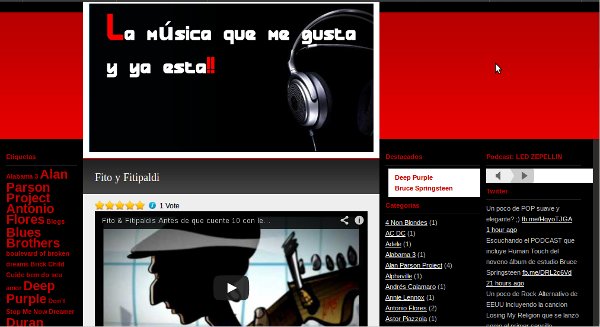 webmaster, blog music radio