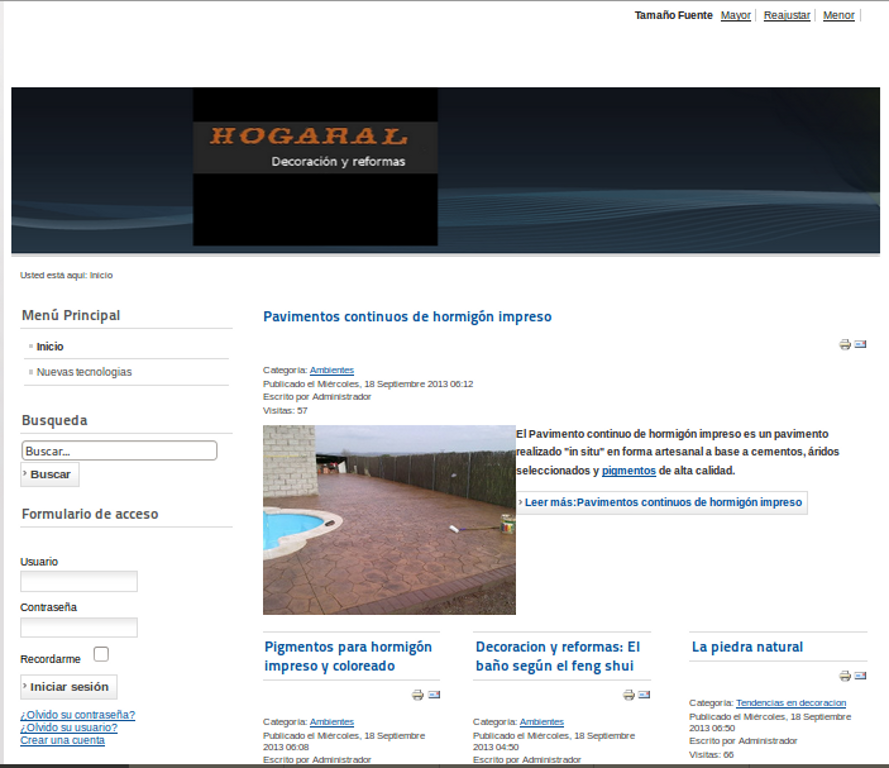 proyectos hogaral