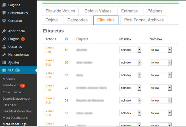 contenido duplicado, seo wordpress