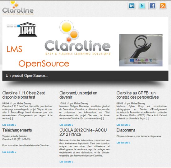 claroline, educacion a distancia
